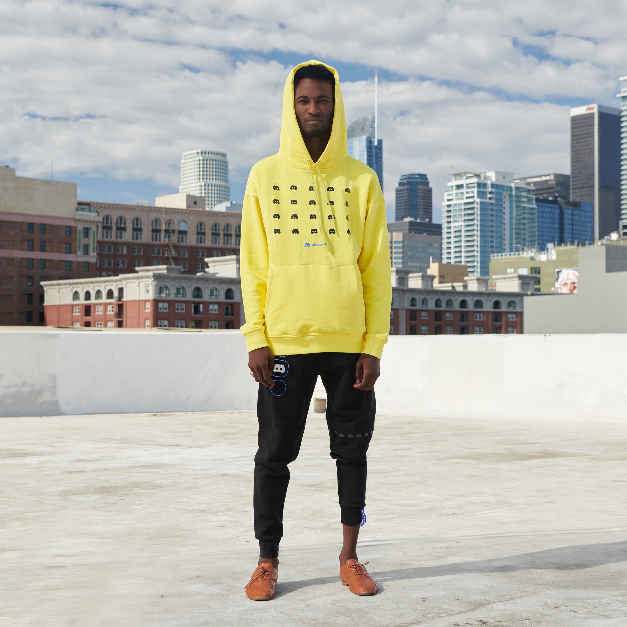 All The Feels Hoodie - Yellow – Discord Powered by DOTEXE